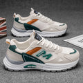 Men's summer mesh sneakers: breathable, versatile, soft sole, non-slip, casual running shoes - dad sneaker style