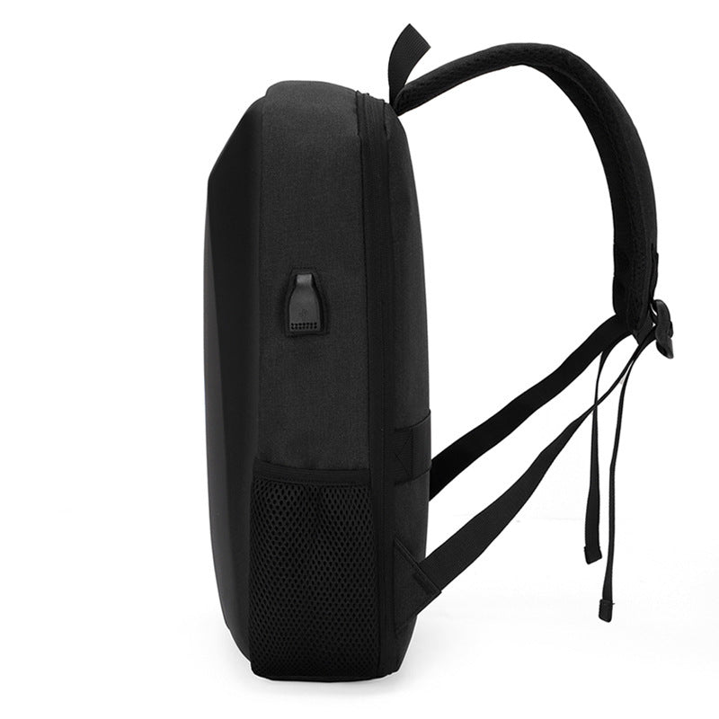 new pc hard shell backpack casual lightweight business backpack men's trendy cool backpack 15.6inch anti-theft laptop bag