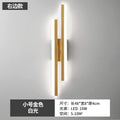 Modern minimalist linear wall sconce - bedroom bedside, living room background, wall lamp - minimalist light luxury aisle corridor led light