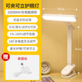 Clip-on and stand-up desk lamp
