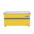 Deep island cabinet copper tube refrigeration large capacity deep island cabinet meat and seafood preservation display cabinet commercial freezer
