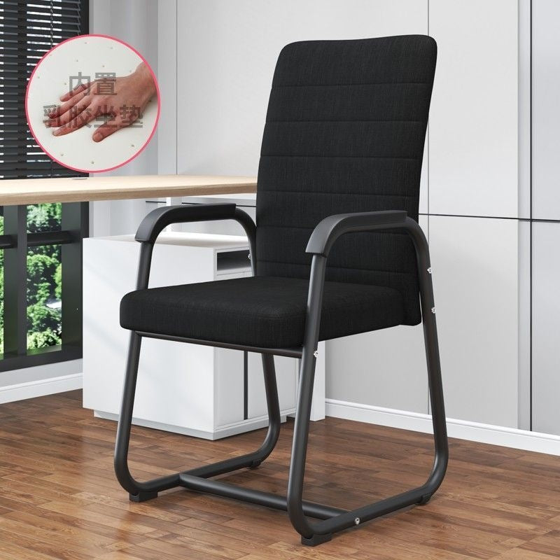 Minimalist modern office chair - comfortable ergonomic computer chair - curved conference chair - mahjong chair - student dormitory backrest chair