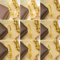 Bracelet female titanium steel fashion non-fading copper inlaid zirconium bracelet niche high-end fashion elegant jewelry wholesale hand jewelry