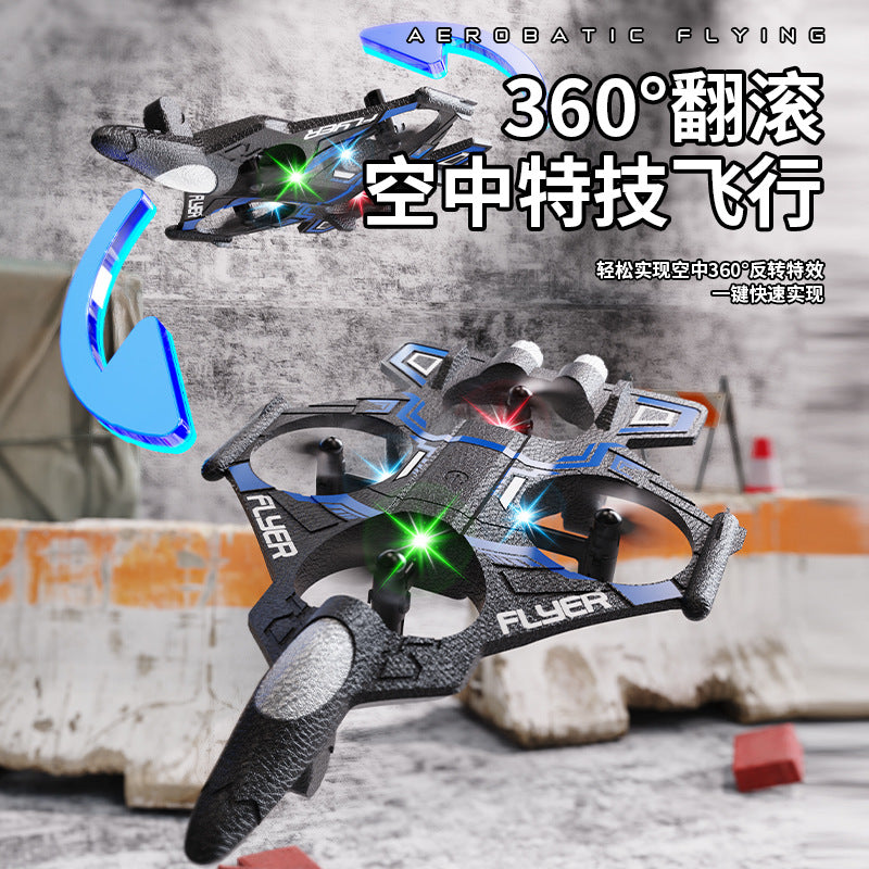New l31 remote control foam airplane tumbling stunt quadcopter fixed height hovering drone kids toy