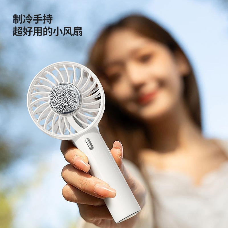 new arrival handheld cooling fan usb rechargeable for home desktop small fan portable silent outdoor fan