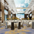 High-end nylon banquet carpet for hotels, stain-resistant and dirt-resistant, suitable for private rooms, conference halls, bedrooms, full coverage, large format, spliced, commercial use