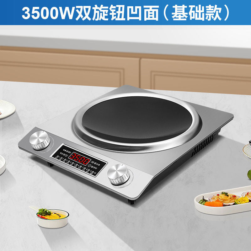 Complete induction cooker set with pot, for home high-power induction cooker, cooking electric ceramic stove, electric stove, concave stove