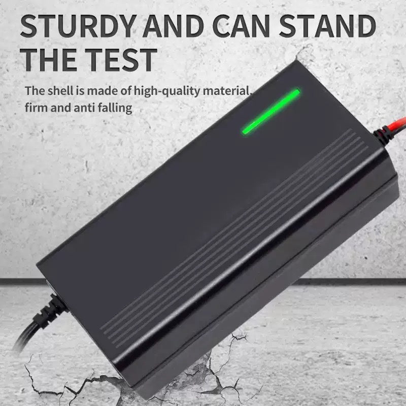 12v 10a fully automatic pulse repair battery charger for car, motorcycle, and energy storage batteries