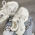 2026 new women's chunky sneakers: trendy dad shoes, platform, height increasing, slimming, versatile casual athletic shoes, lightweight student shoes