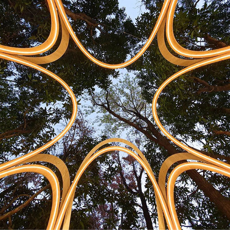 Culture and tourism interactive art lighting installation fantasy spherical park night tour decorative lights Internet celebrity outdoor forest landscape lights