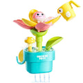 Kids mushroom flower water shower bath watering flower pot family bathroom umbrella water spray pull-out water gun toy