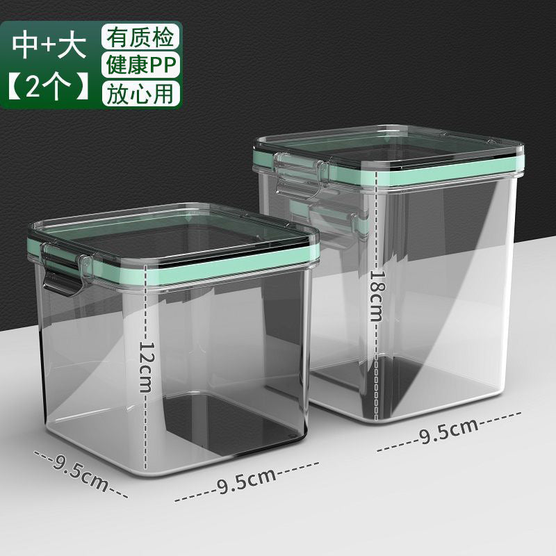 Plastic jars, grain storage cans, special sealed cans for milk tea shops, pet snack cans, crisper storage cans