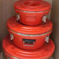 15l-26l-36l red round 3pcs