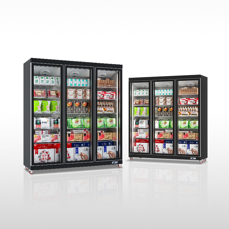 Walther freezer commercial freezer defogging glass door refrigerator supermarket fresh food refrigerated freezer display cabinet