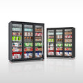 Walther freezer commercial freezer defogging glass door refrigerator supermarket fresh food refrigerated freezer display cabinet