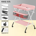 Changing table (white tube) - fashion pink - premium edition