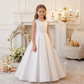 fashionable girls' evening gown, kids' birthday party princess dress, girls' vacation beach dress, summer maxi dress
