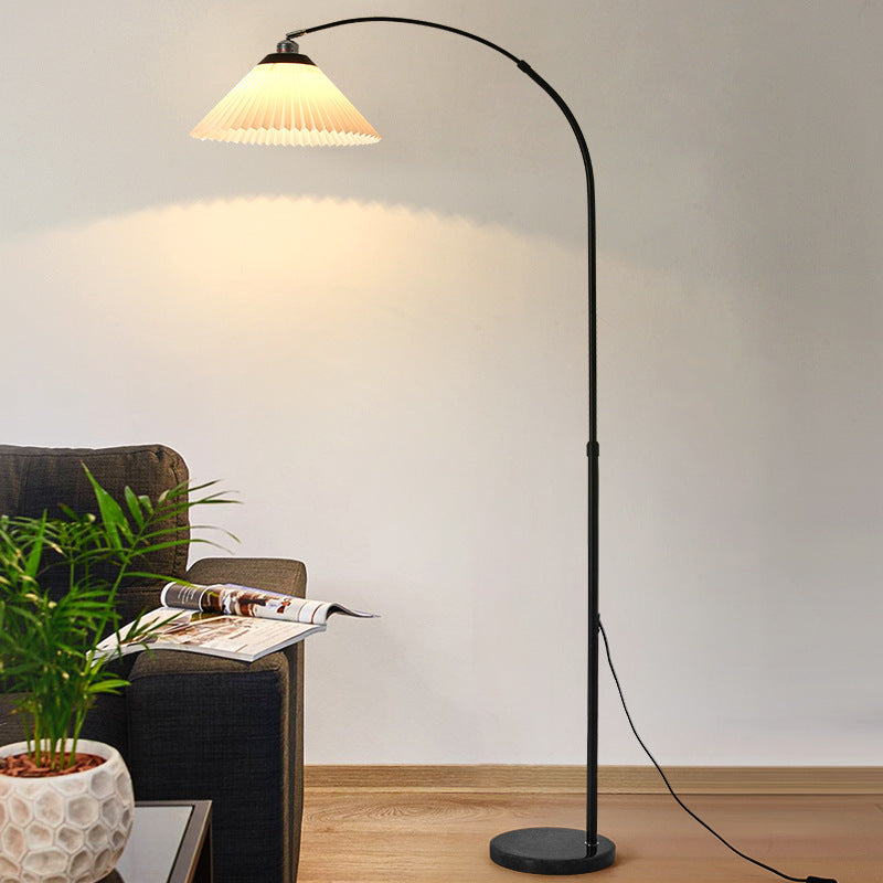 Zhongshan floor lamp ins wind living room living room fishing lamp sofa wall corner lamp study bedroom eye protection floor lamp