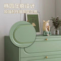 Iron chest of drawers bedroom storage cabinet living room side cabinet modern home steel storage drawer cabinet bedside cabinet