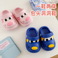 Baby clogs indoor waterproof anti-collision closed-toe kids slippers summer boys girls toddlers infant sandals