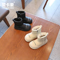Clearance kids' casual snow boots -  winter fashion, warm & thickened fleece-lined ankle boots for boys & girls