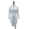 D156exportelegantwork clothing suit outwear skirt two-piece set fashionplus size suit skirt cross-border suit