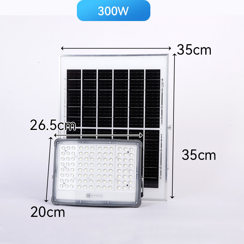 Solar light household indoor rural outdoor floodlight garden light super bright LED dark automatic lighting