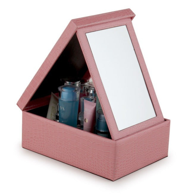 Password lock jewelry box large capacity, jewelry box princess European Korean hand jewelry box wooden jewelry box gift