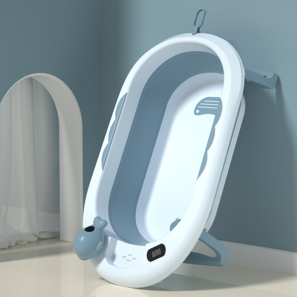 Wholesale baby folding bathtubs - universal newborn support, soaking bucket, home use, kids' bath tub, baby bath basin