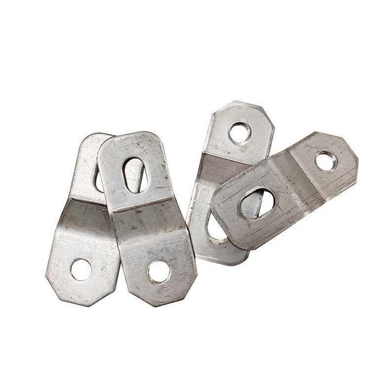 All kinds of plastic iron galvanized stainless steel corner waterproof junction box installation fixed pendant ear box installation accessories