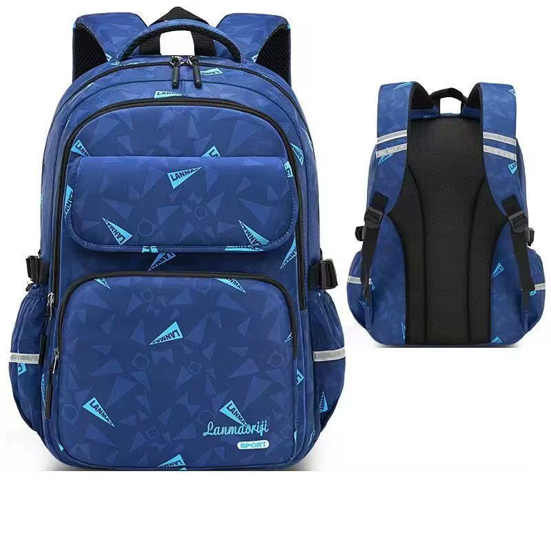 New primary school school bag boys and girls 1-2-3 -4-56 grades cartoon cute children backpack large capacity