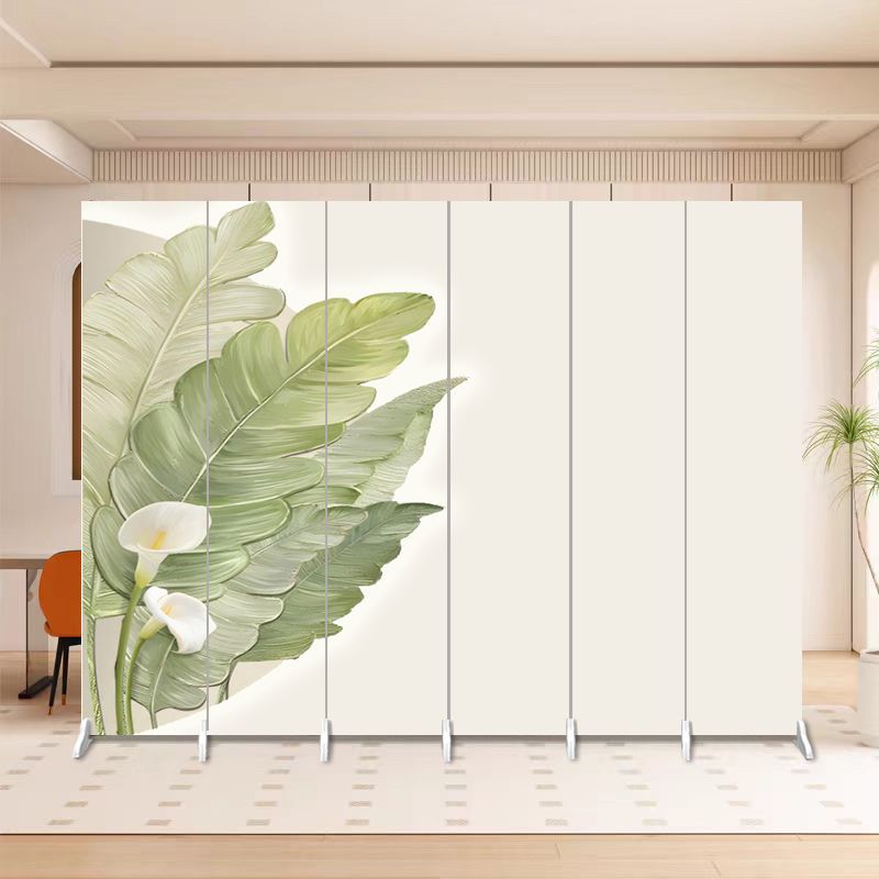Screen partition cream style beauty salon small apartment persimmon persimmon bedroom office hotel live broadcast mobile folding