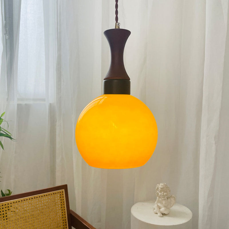 Bauhaus Bedside Chandelier Vintage Italian Space Age Lighting Restaurant Dining Table Bar Single Head Glass Light