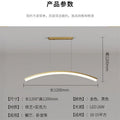 Nordic restaurant light modern minimalist pendant lamp living room light led bedroom light dining room bar decorative chandelier