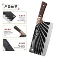 Longquan forged kitchen knife - household cleaver & slicing knife combo - stainless steel chopping knife for meat & bone