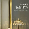Crystal table lamp - bedroom bedside lamp - light luxury, instagrammable, new girl style, high-end atmosphere, usb charging, touch dimming