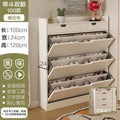 Warm white 100x24 double flip belt bucket