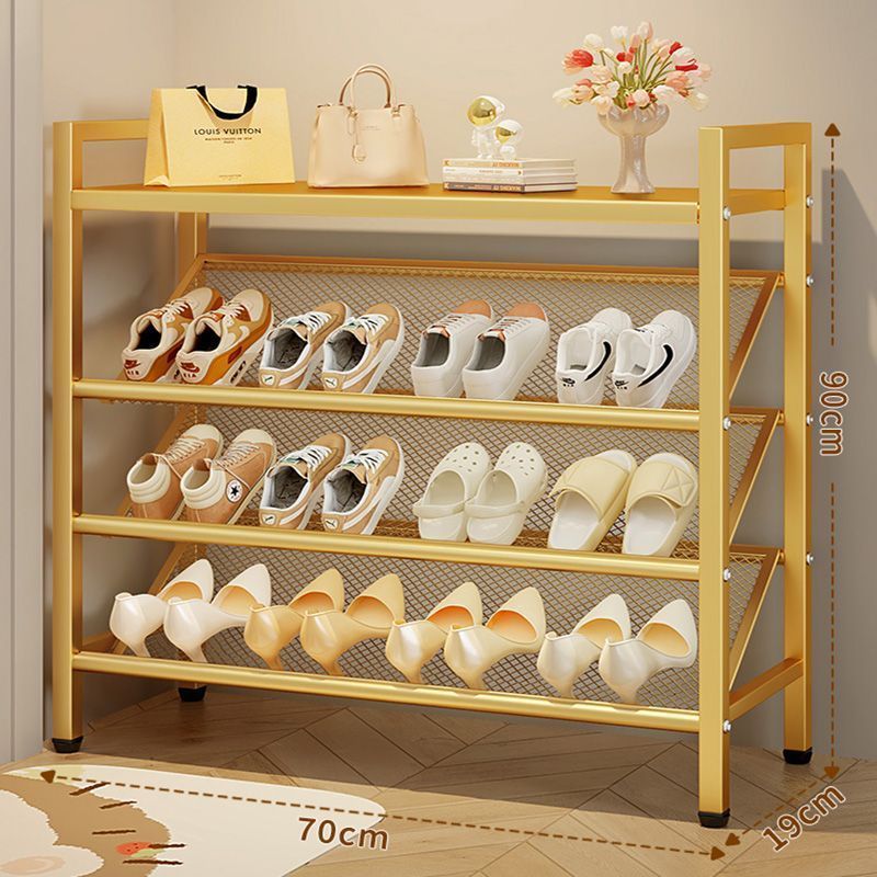 Ultra-slim multi-tier rotating shoe rack: the must-have storage solution for entryways and dorms. simple, modern design