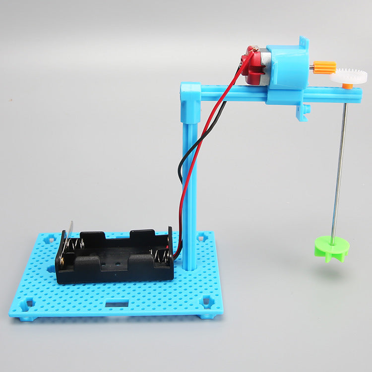 Science and technology small production small invention electric mixer experimental toy materials, children and students science experiment teaching aids
