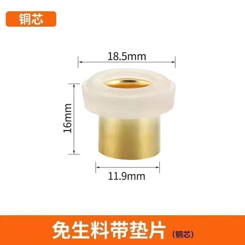 Free raw material with rubber pad, triangle valve gasket seal instead of leather pad, faucet leak-proof 4-point silicone gasket