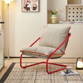 Influencer-approved single sofa chair - lazy balcony lounge chair - minimalist single seater - wabi-sabi style furniture - cotton living room