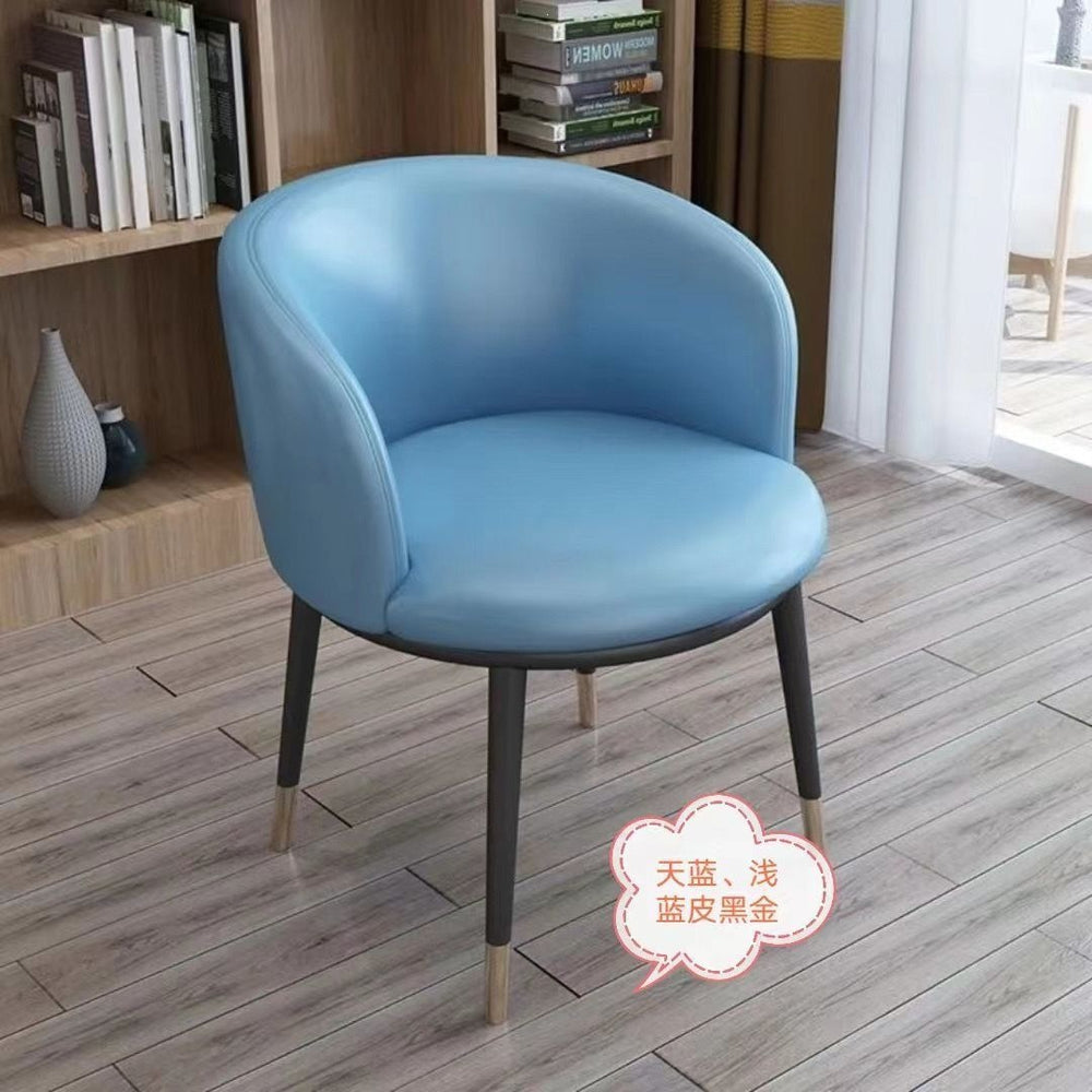 Office chair modern casualfor home desk back chair balcony casual office reception dressing table for home dining chair