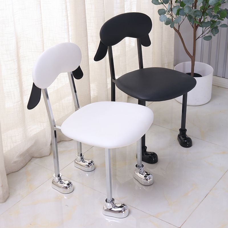 Used sheep chair backrest chair makeup dressing stool dining chair kids designer for home cartoon chair