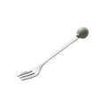 Avocado color ice fork