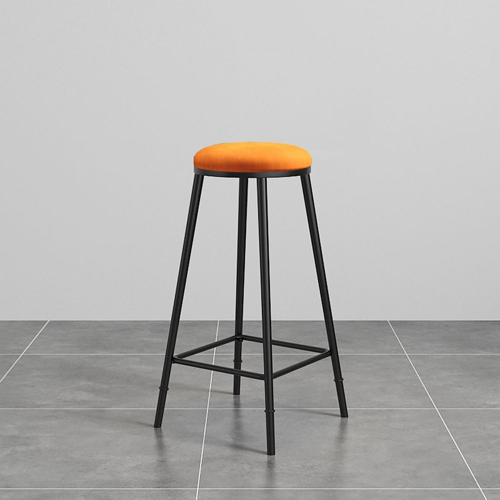 Accessible luxury bar chair for home modern casual bar chair high stool kitchen island chair bar stool front desk bar chair