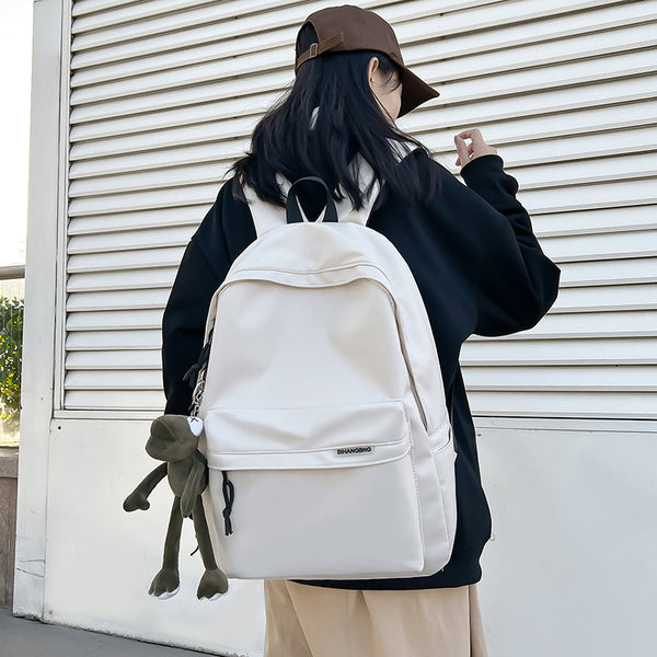 Wholesale backpack new large capacity backpack junior high school female students art student schoolbag fashion leisure bag