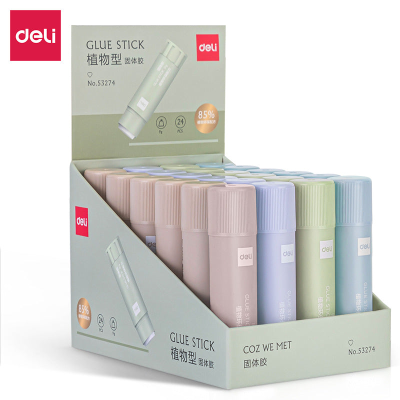 Deli 53274 Solid Glue Plant Formula Solid Glue Student Handmade Glue Stick DIY Solid Glue Stick Wholesale