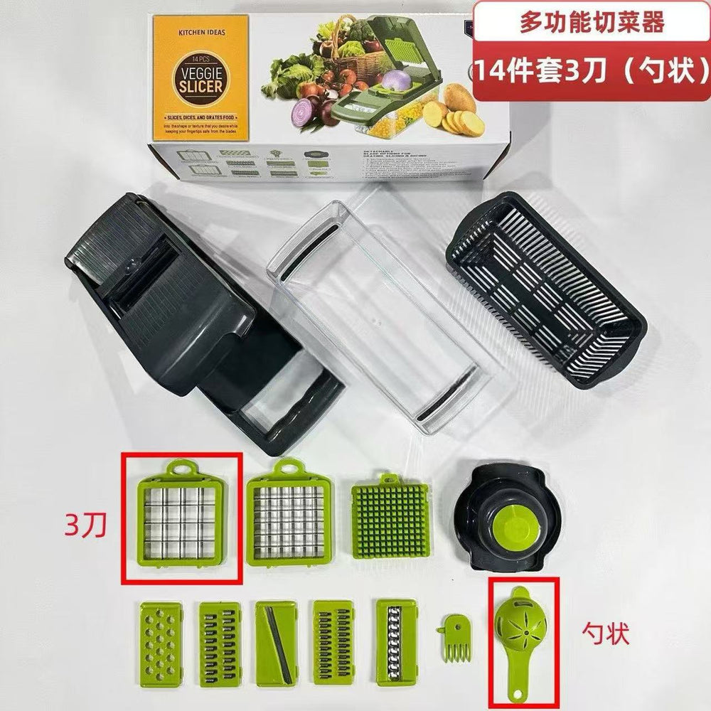 kitchen handy gadget handy gadget multifunctional dicer shredder grater slicer kitchen daily necessities