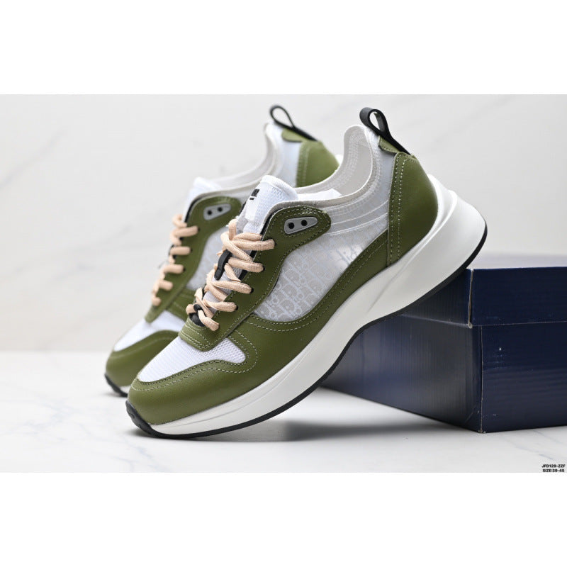 us station men's printed breathable sports shoes trendybest sellingd family heightening outdoor casual comfortable running shoes