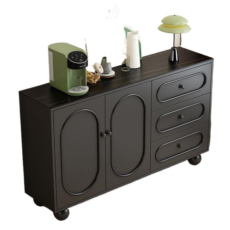 Solid wood sideboard, storage cabinet, french wall cabinet, storage cabinet, cream style tea cabinet, kitchen cabinet